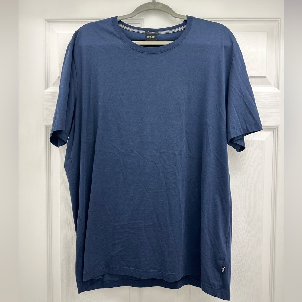Navy Hugo Boss Regular Fit TShirt - Size XXL